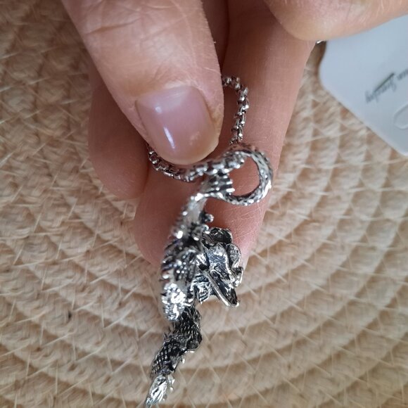 Dragon Pendant Gothic Pendant Necklace - Stainless Steel, NEW! - Picture 11 of 14